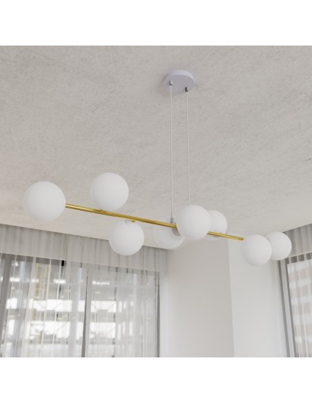 Lampa wisząca GRAVITY 8 WH EMIBIG