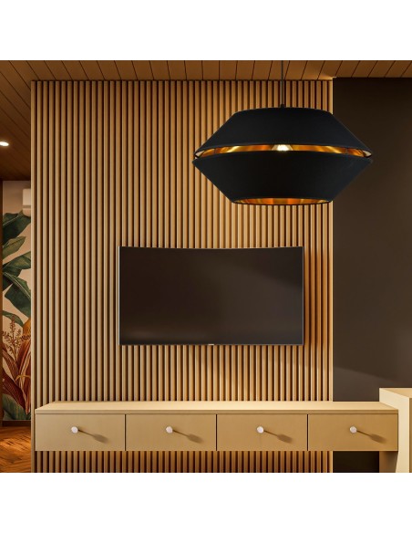 Lampa wisząca PIANO 1 BLACK EMIBIG