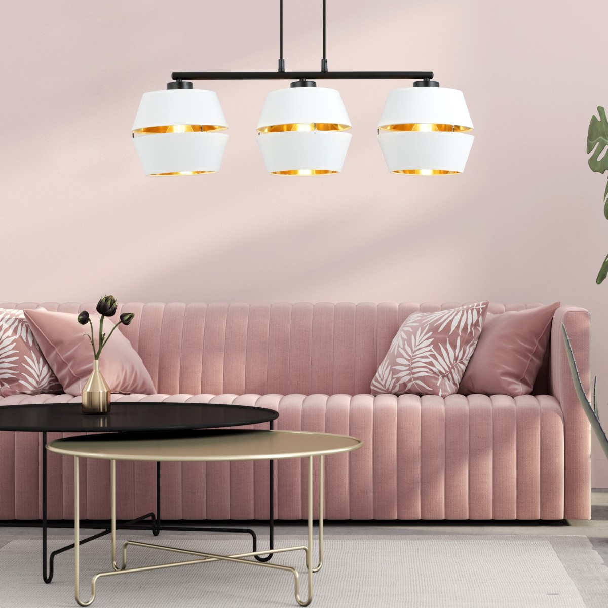 Lampa wisząca PIANO 3 WHITE EMIBIG