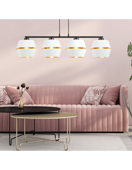 Lampa wisząca PIANO 4 WHITE EMIBIG