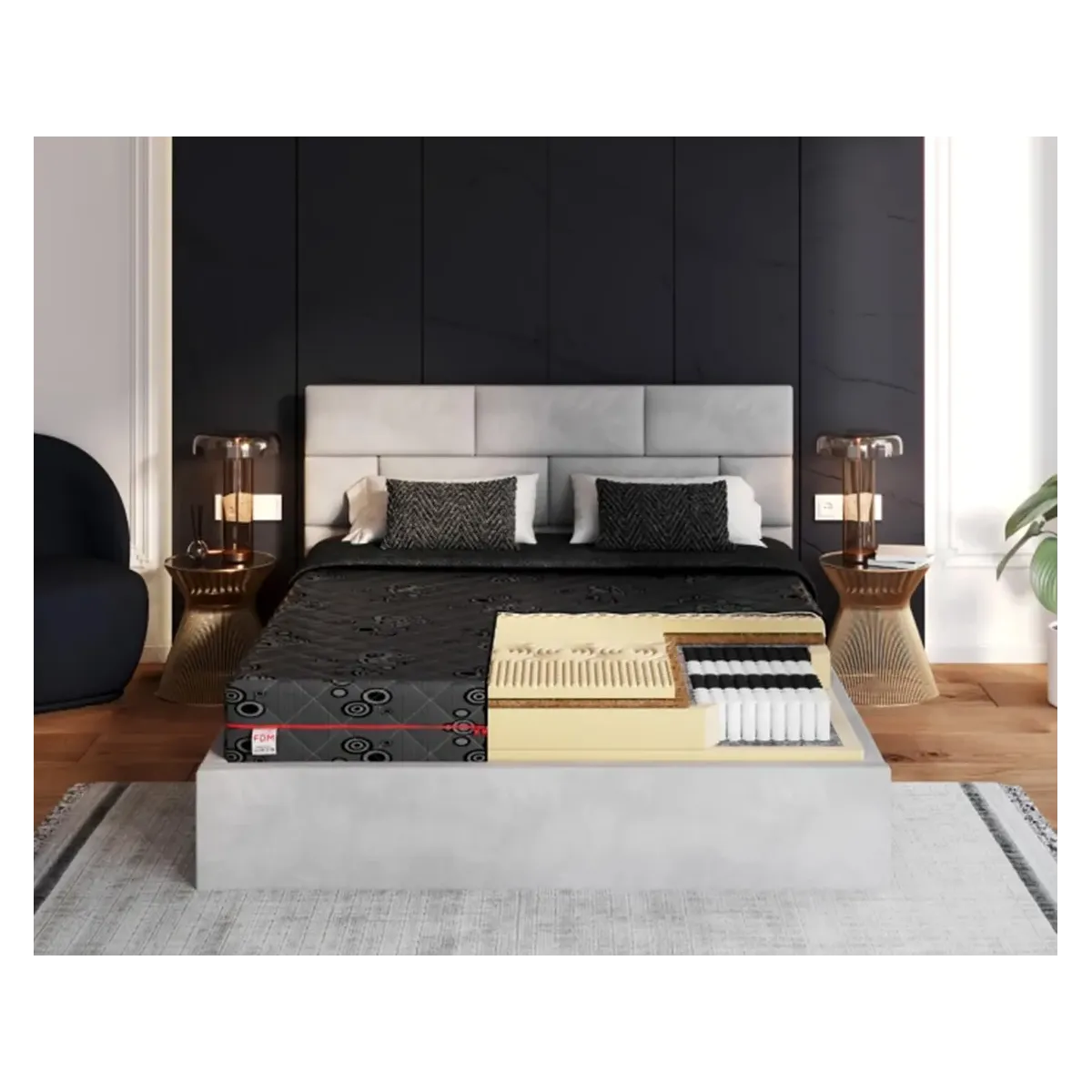 Materac NEON FDM kieszeniowy