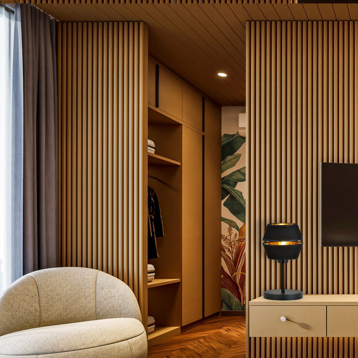 Lampa stołowa PIANO LN BLACK EMIBIG