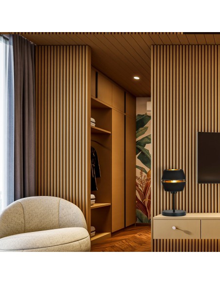 Lampa stołowa PIANO LN BLACK EMIBIG