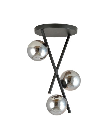 Lampa sufitowa RIVER 3 GRAFIT EMIBIG