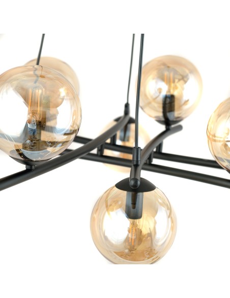 Lampa wisząca ESSA 8 MIODOWY EMIBIG