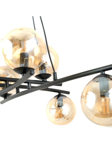 Lampa wisząca ESSA 8 MIODOWY EMIBIG