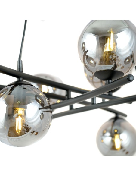 Lampa wisząca ESSA 8 GRAFIT EMIBIG