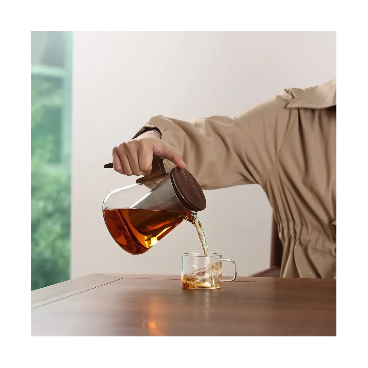 Czajniczek SAMADOYO do herbaty 800 ML DOMILY