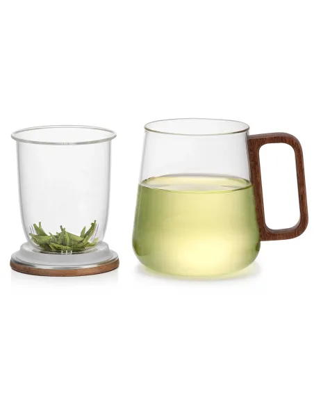 Szklanka BONSTON z zaparzaczem DOMILY