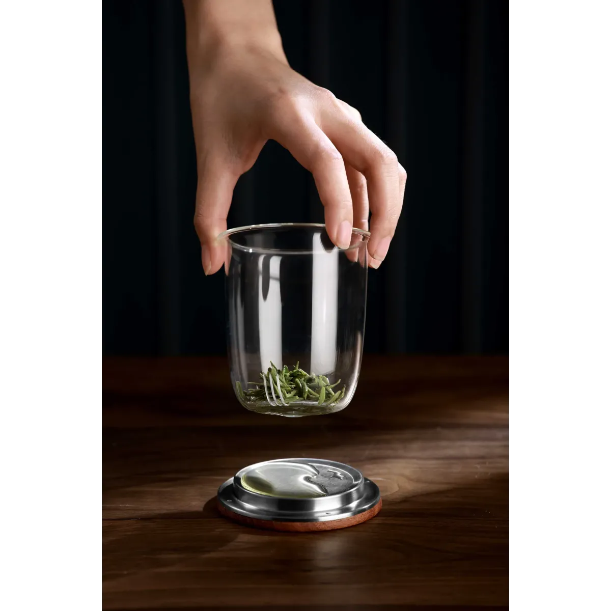 Szklanka BONSTON z zaparzaczem DOMILY