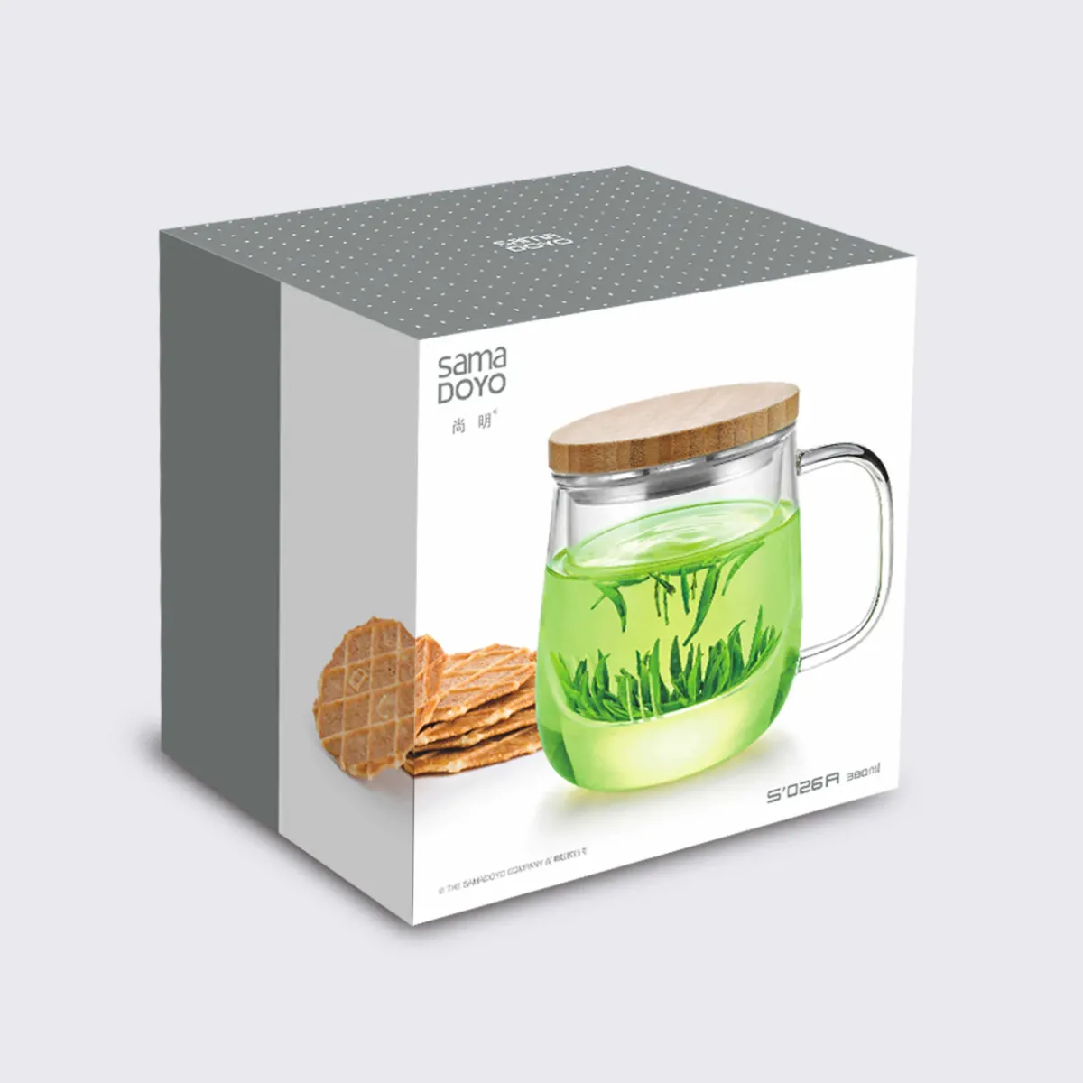 Szklanka SAMADOYO z zaparzaczem DOMILY