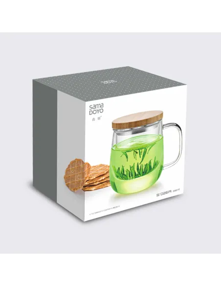 Szklanka SAMADOYO z zaparzaczem DOMILY
