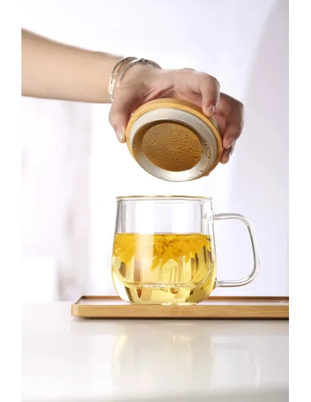 Szklanka SAMADOYO z zaparzaczem DOMILY
