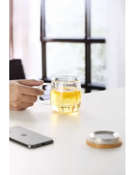 Szklanka SAMADOYO z zaparzaczem DOMILY