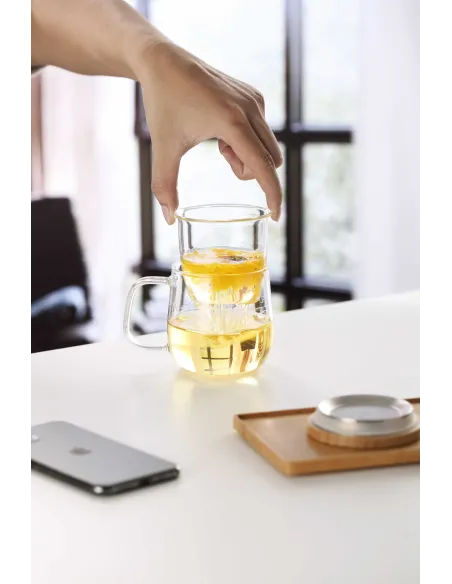 Szklanka SAMADOYO z zaparzaczem DOMILY