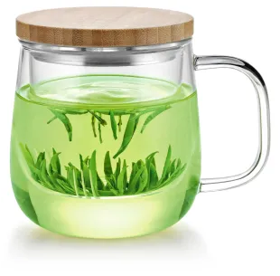 Szklanka SAMADOYO z zaparzaczem DOMILY 2