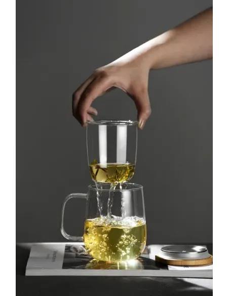 Szklanka SAMADOYO z zaparzaczem DOMILY