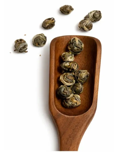 Szpatułka – łyżeczka z drewna orzechowego do herbaty i ziół DOMILY