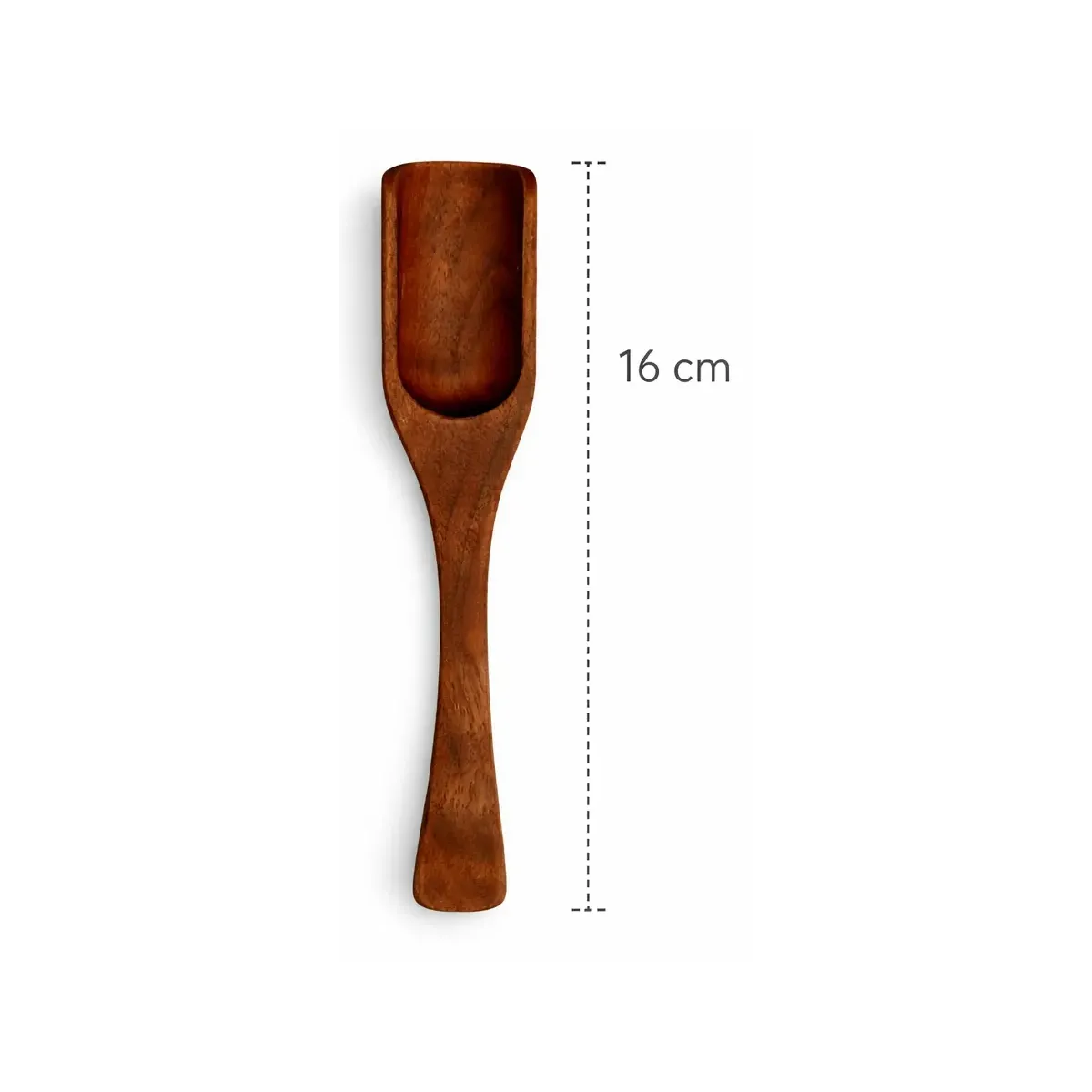 Szpatułka – łyżeczka z drewna orzechowego do herbaty i ziół DOMILY