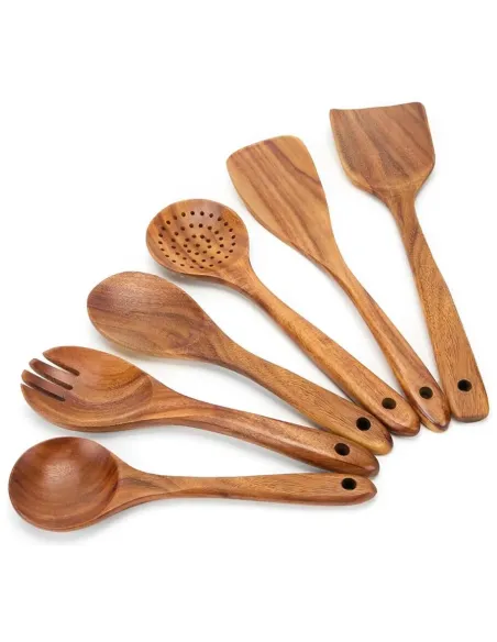 Zestaw przyborów kuchennych YAMADO z drewna DOMILY