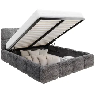 Łóżko tapicerowane DELICATO FDM podnoszone 2