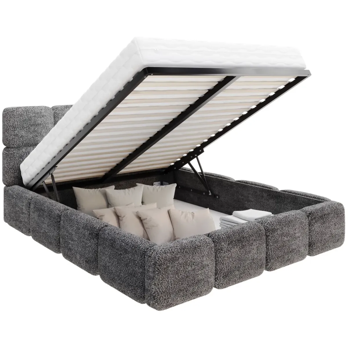 Łóżko tapicerowane DELICATO FDM podnoszone