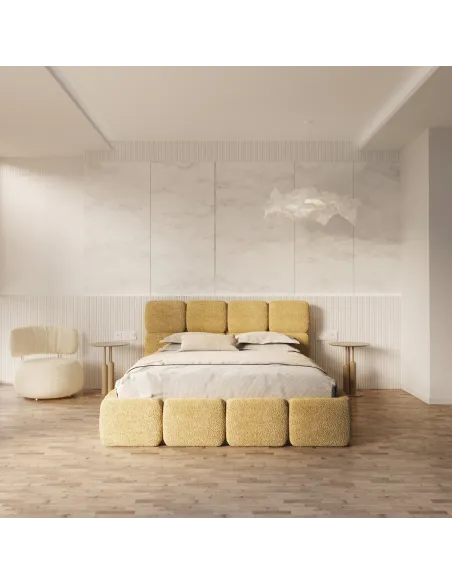 Łóżko tapicerowane DELICATO FDM podnoszone