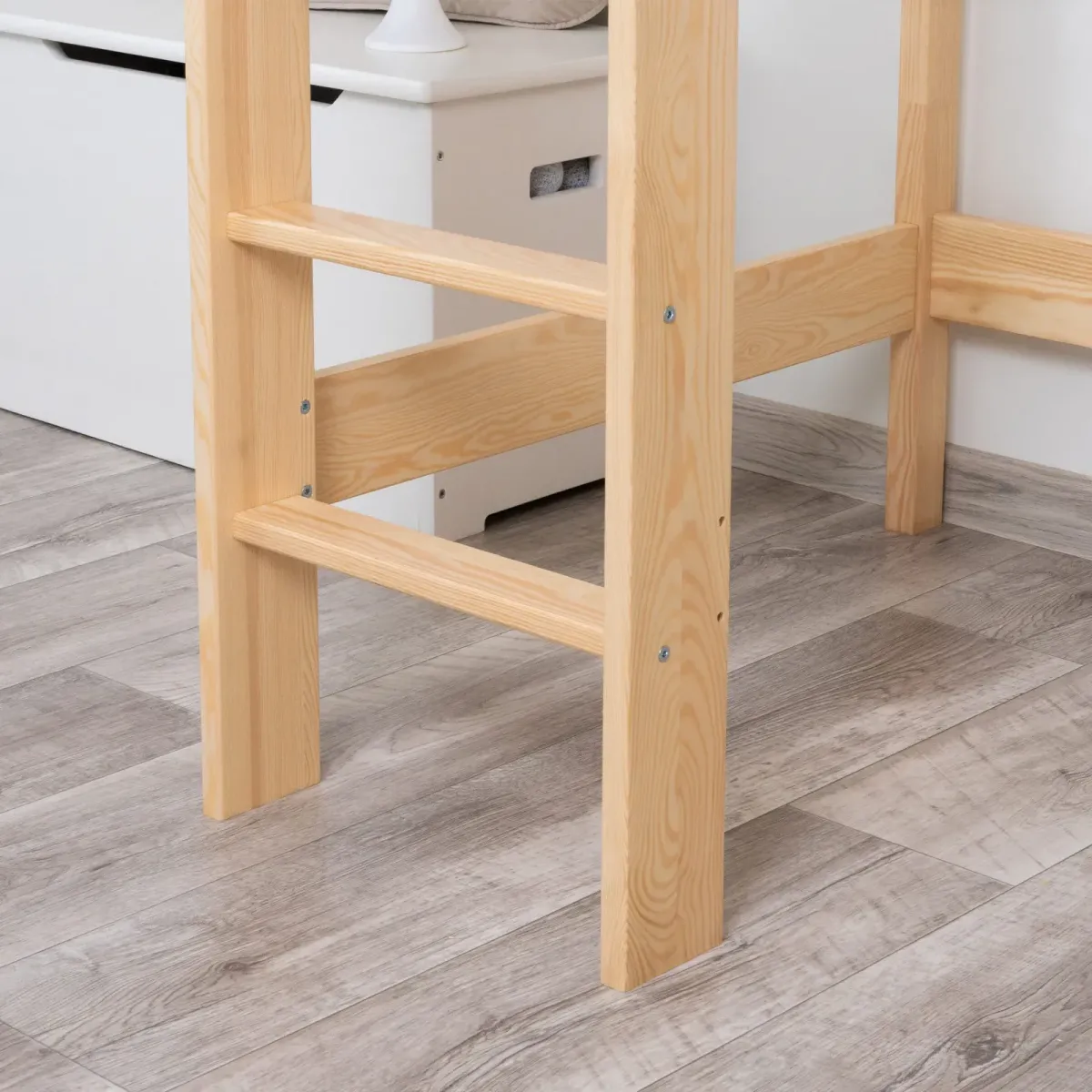 Łóżko drewniane antresola MEBLE WRÓBEL