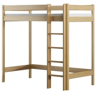 Łóżko drewniane antresola sosna MEBLE WRÓBEL