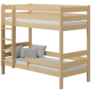 Łóżko drewniane piętrowe GAGATEK LUX sosna MEBLE WRÓBEL