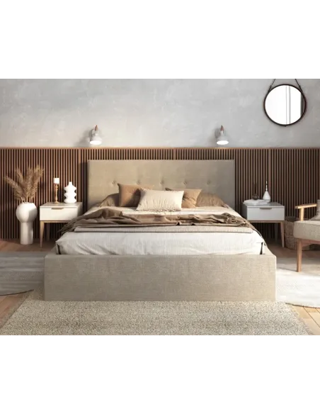 Łóżko tapicerowane TULSA FDM podnoszone