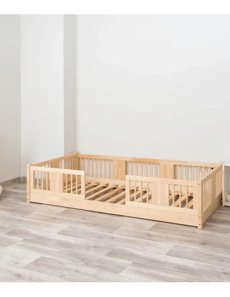 Łóżko drewniane pojedyncze LUNA 0 MEBLE WRÓBEL