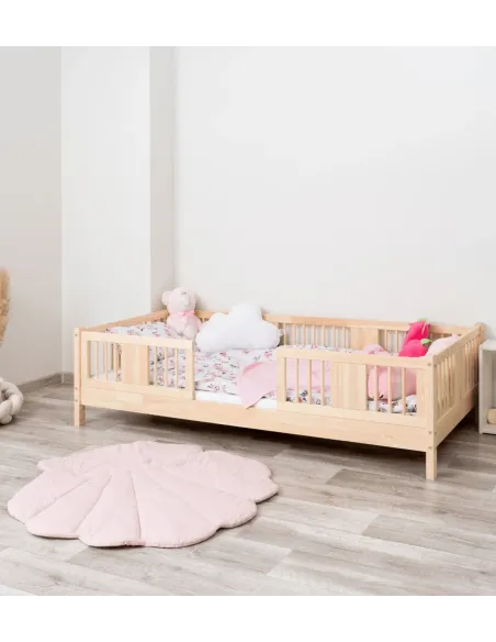 Łóżko drewniane pojedyncze LUNA 10 MEBLE WRÓBEL