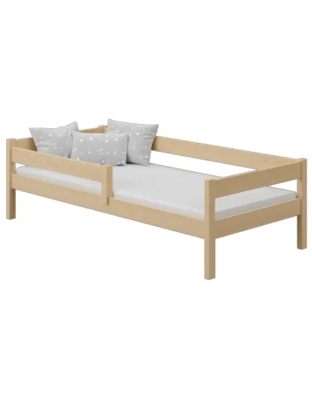 Łóżko drewniane pojedyncze PAWCIO sosna MEBLE WRÓBE