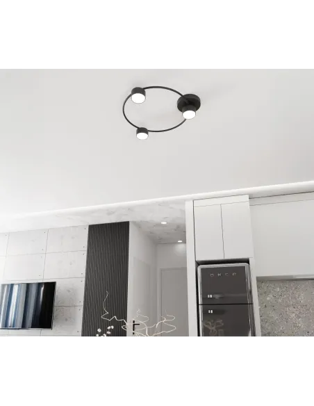 Lampa sufitowa LUCIO 3 BL EMIBIG