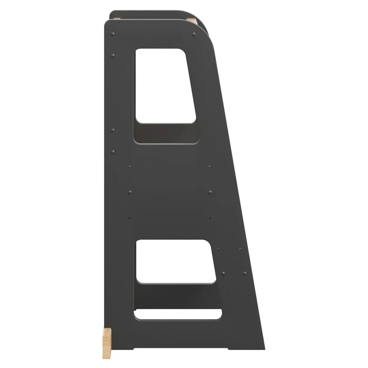 Pomocnik Kuchenny Kitchen Helper standardowy czarny MEBLE WRÓBEL