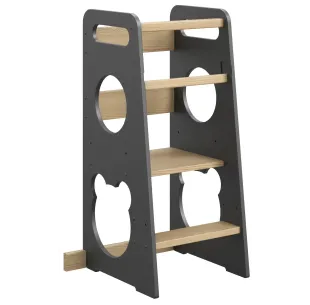 Pomocnik Kuchenny Kitchen Helper miś czarny MEBLE WRÓBEL