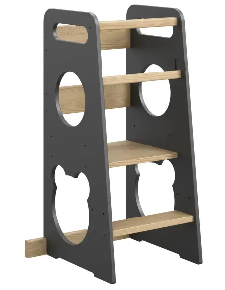 Pomocnik Kuchenny Kitchen Helper miś czarny MEBLE WRÓBEL