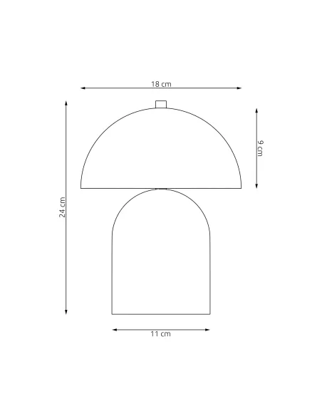 Lampa stołowa MUSH LN2 EMIBIG
