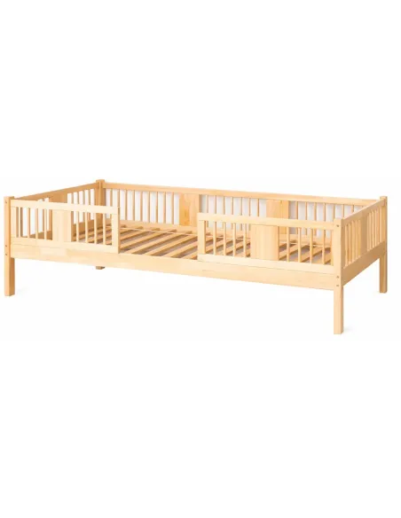 Łóżko drewniane pojedyncze LUNA sosna MEBLE WRÓBEL