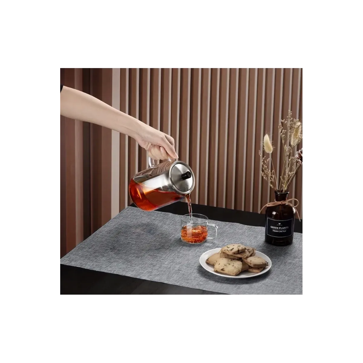 Czajniczek SAMADOYO do parzenia herbaty 1200 ml DOMILY