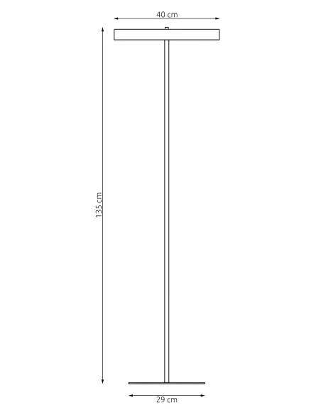 Lampa podłogowa NEMO LP3 EMIBIG