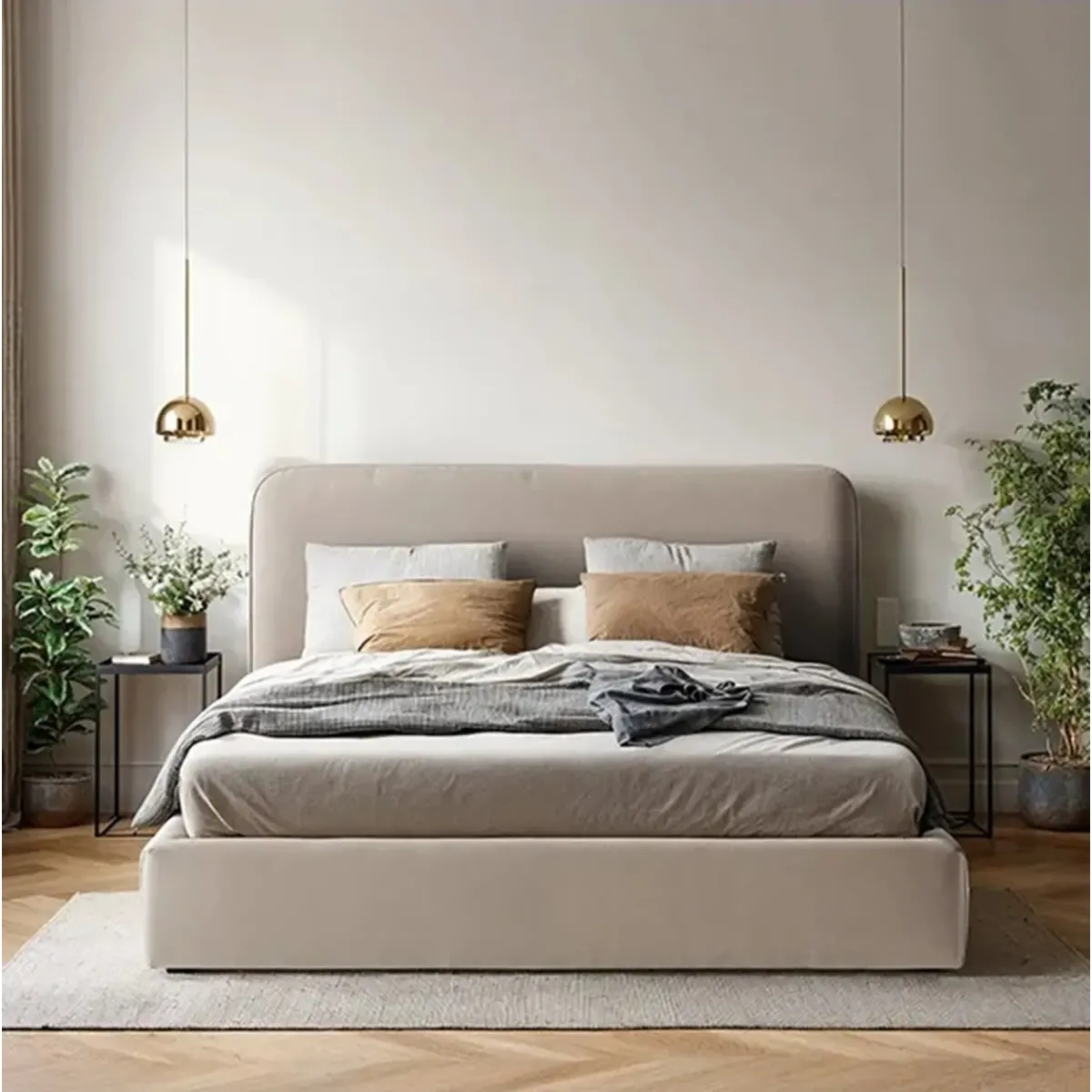 Łóżko tapicerowane EMPOLI LAVERTO PODNOSZONE