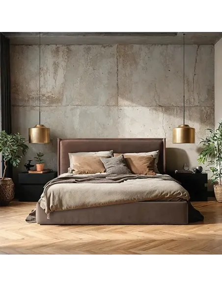 Łóżko tapicerowane GUBBIO LAVERTO PODNOSZONE