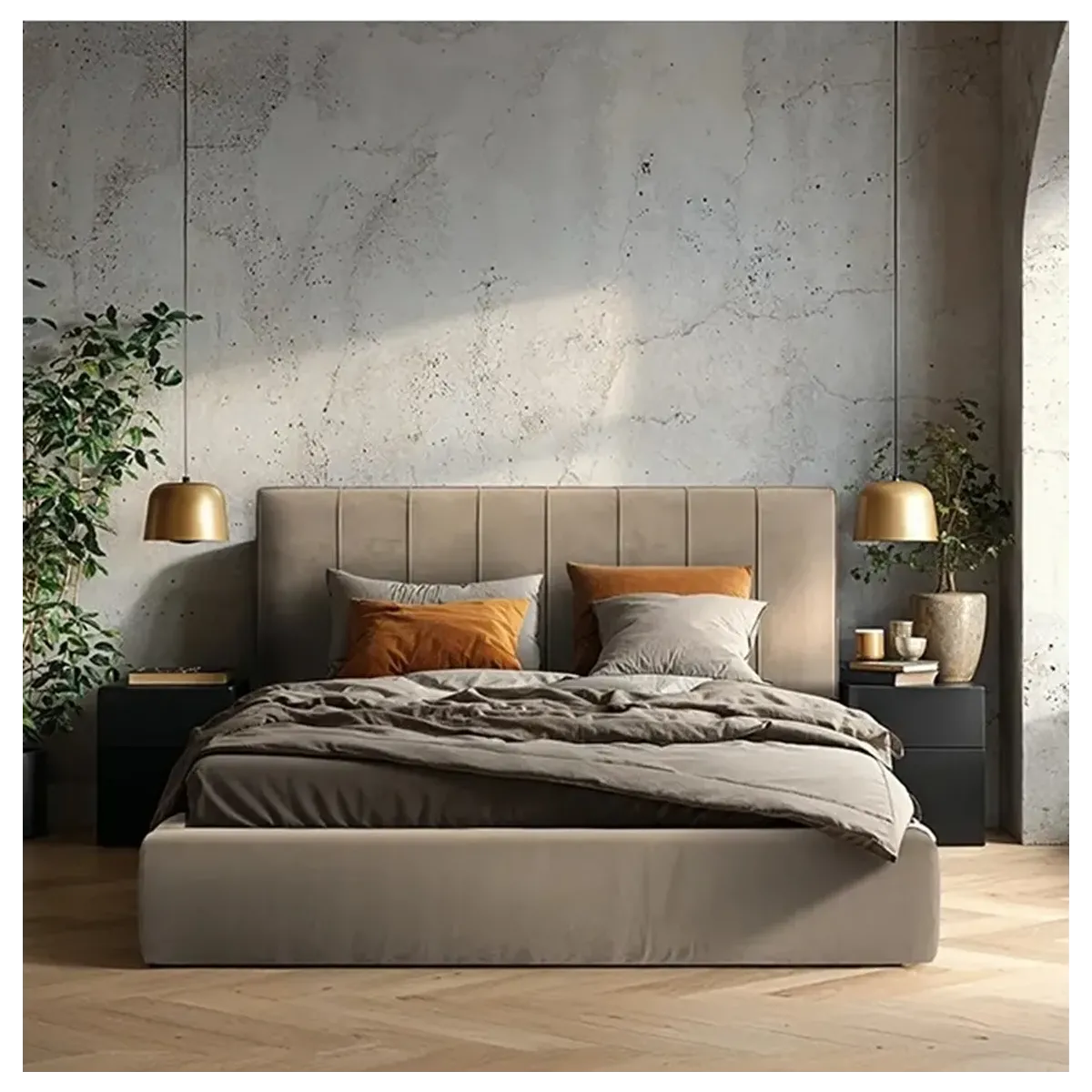 Łóżko tapicerowane TEMARO LAVERTO PODNOSZONE