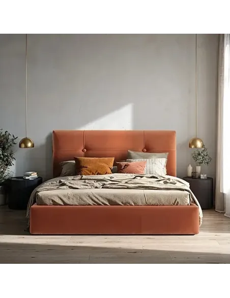 Łóżko tapicerowane TERMOLI LAVERTO PODNOSZONE wymiary