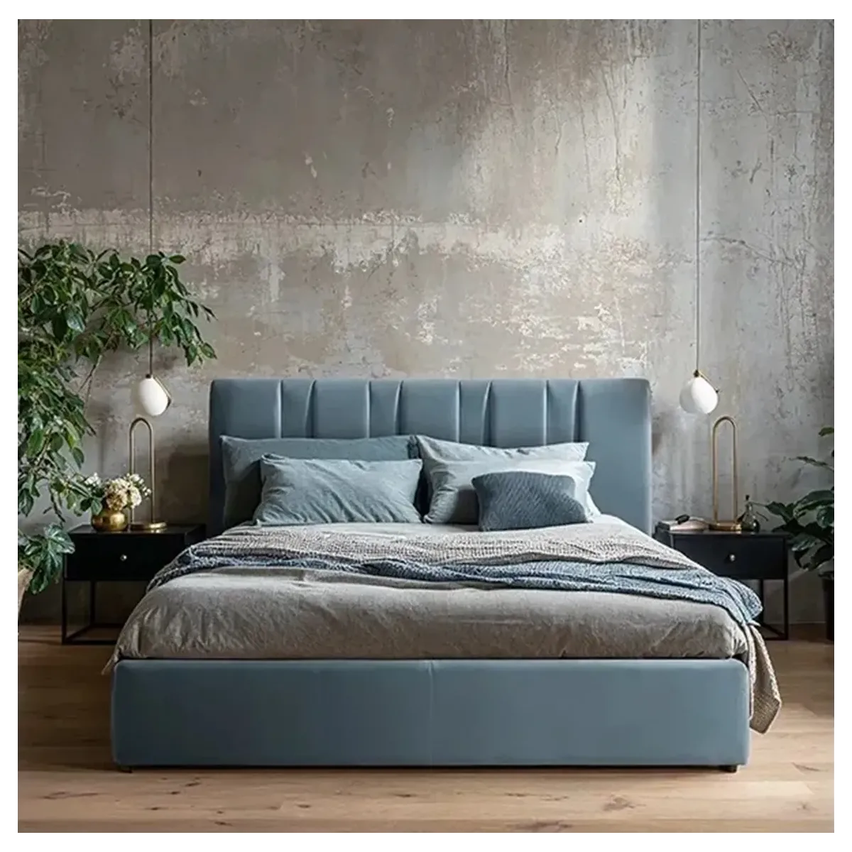 Łóżko tapicerowane VASTO LAVERTO PODNOSZONE