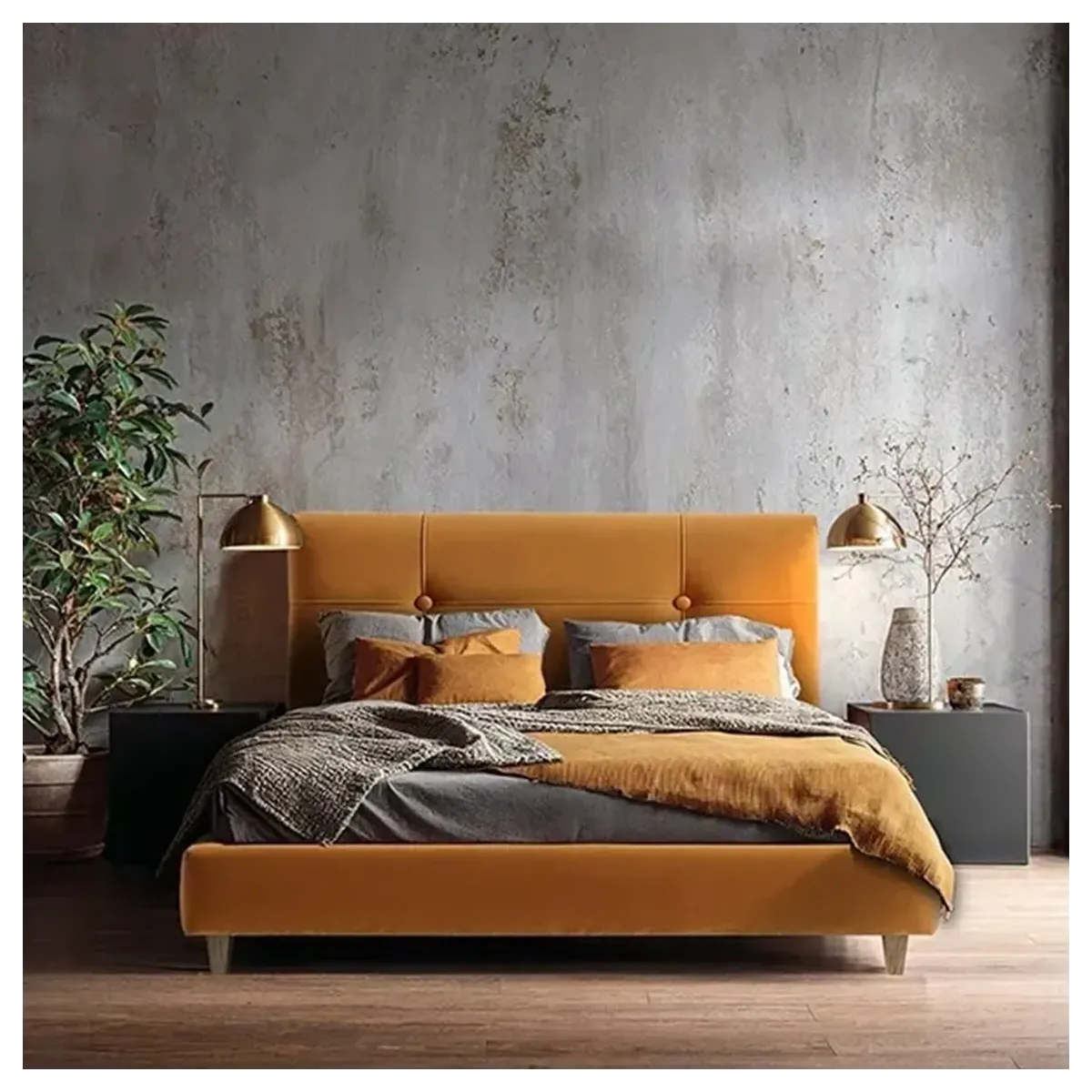 Łóżko tapicerowane POTENZA LAVERTO