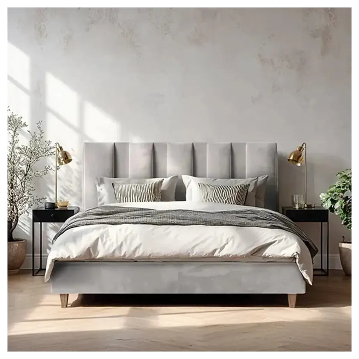 Łóżko tapicerowane SALERNO LAVERTO