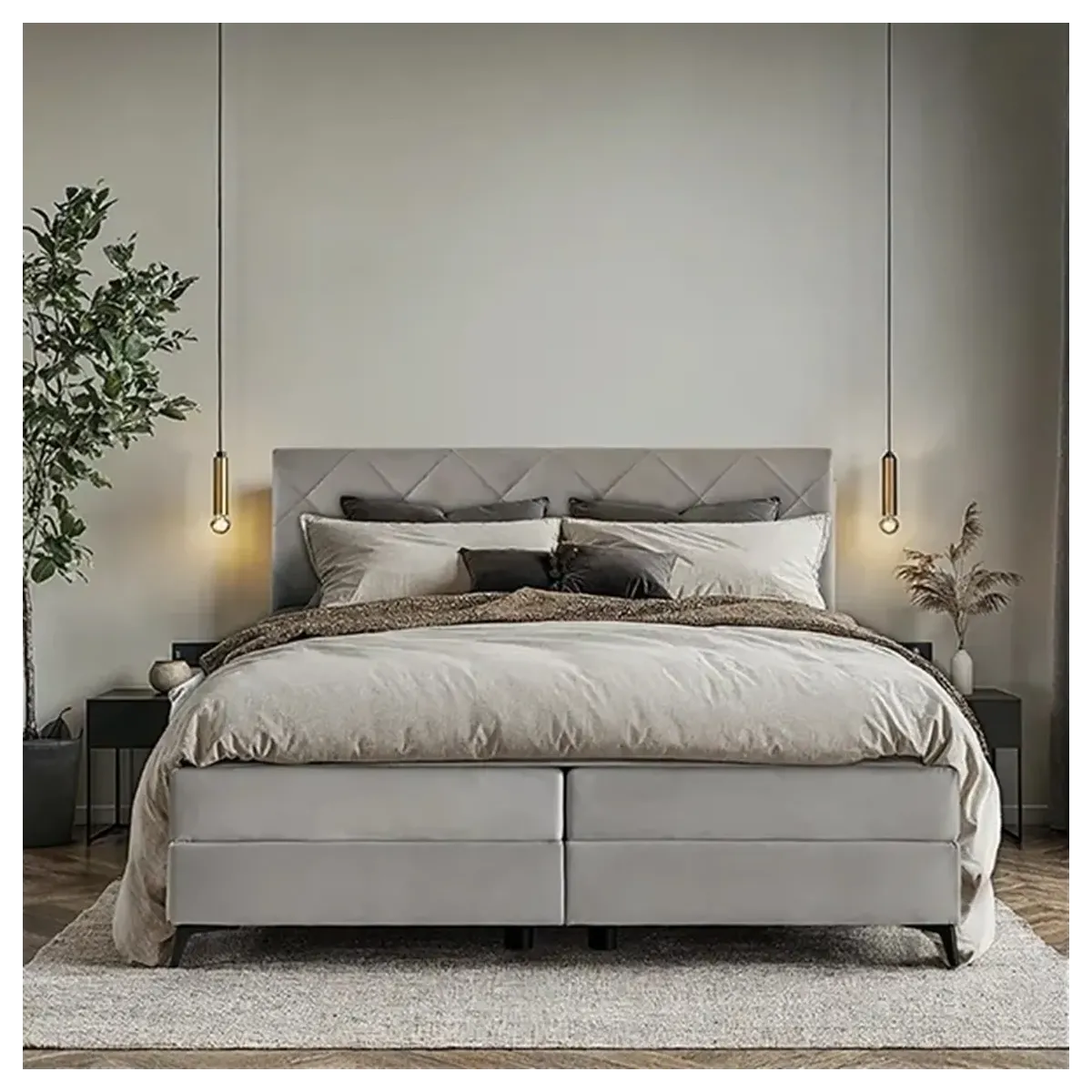 Łóżko kontynentalne GUSTO LAVERTO PODNOSZONE